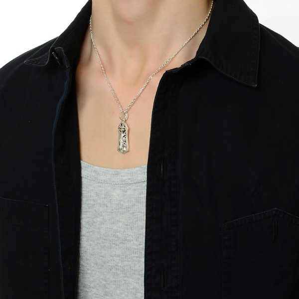 シルバーネックレス