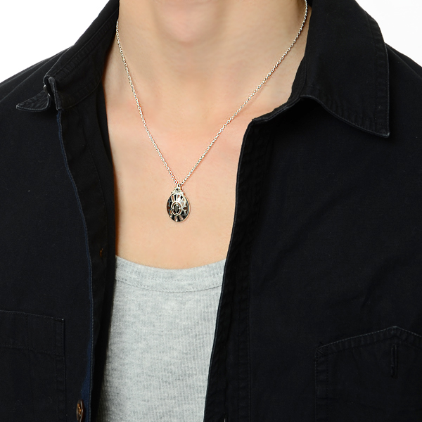 シルバーネックレス