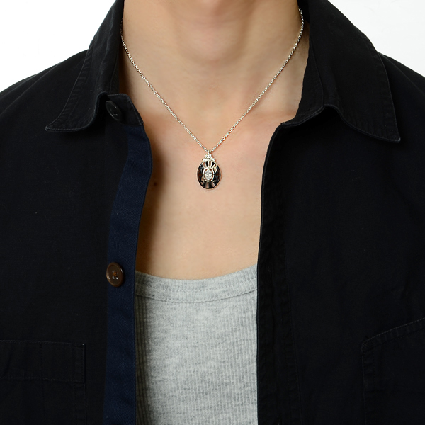 シルバーネックレス