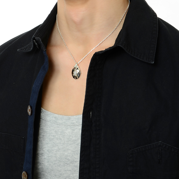 シルバーネックレス