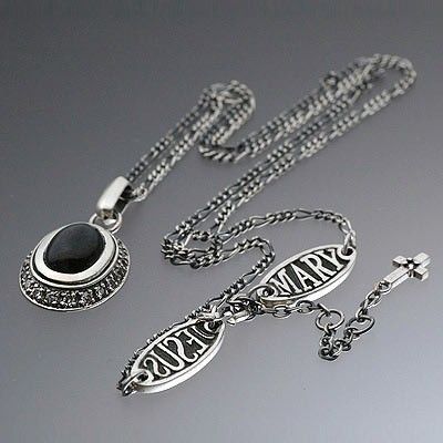 シルバーネックレス