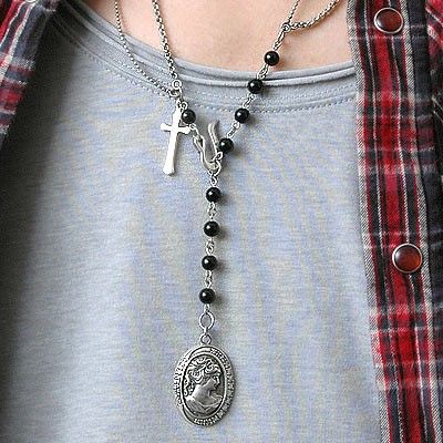 シルバーネックレス