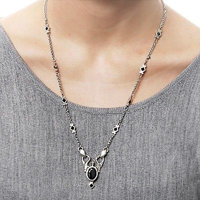 シルバーネックレス