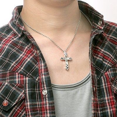 シルバーネックレス