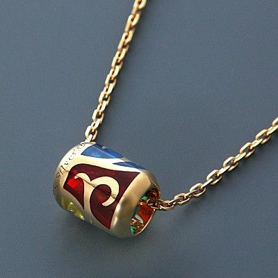 シルバーペアネックレス