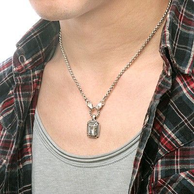 シルバーネックレス