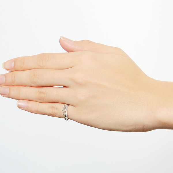 シルバーピンキーリング