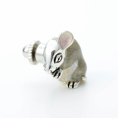 シルバーピンバッチ