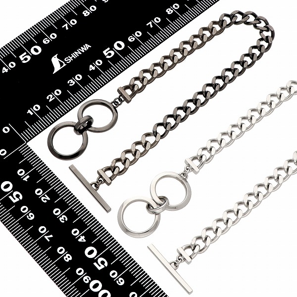 ステンレスペアブレスレット