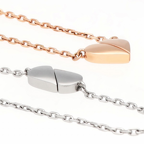 ステンレスペアネックレス