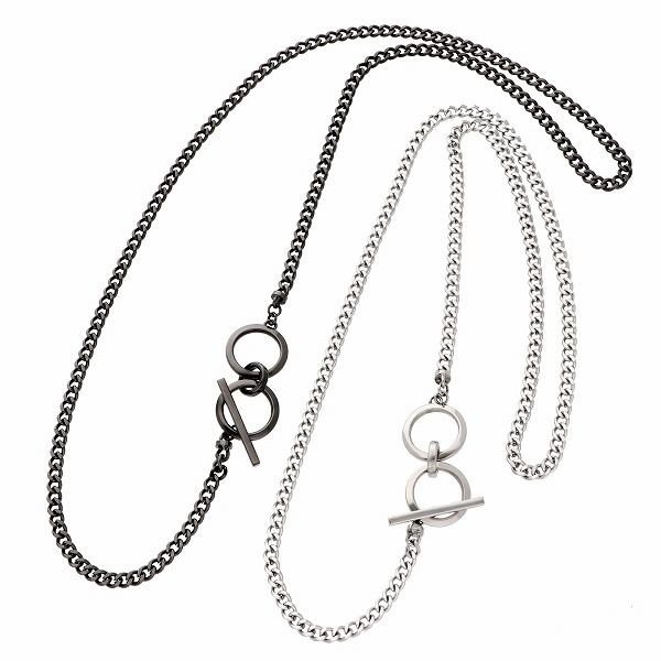 ステンレスペアネックレス
