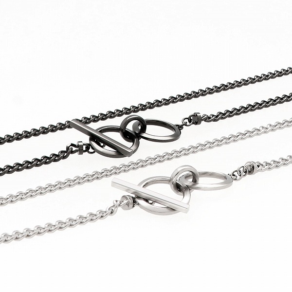 ステンレスペアネックレス