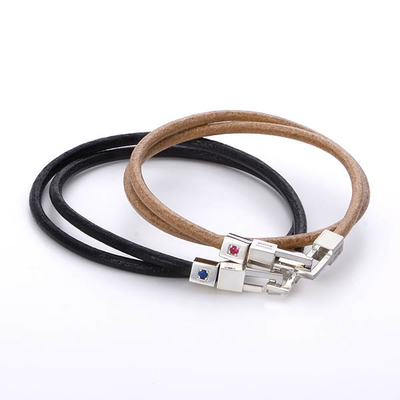 レザーペアブレスレット