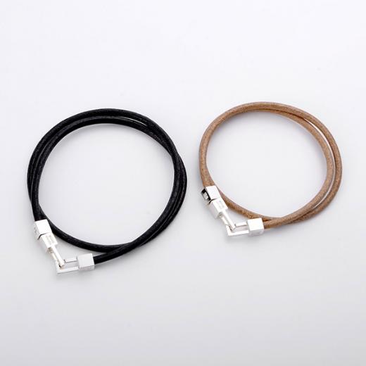 レザーペアブレスレット