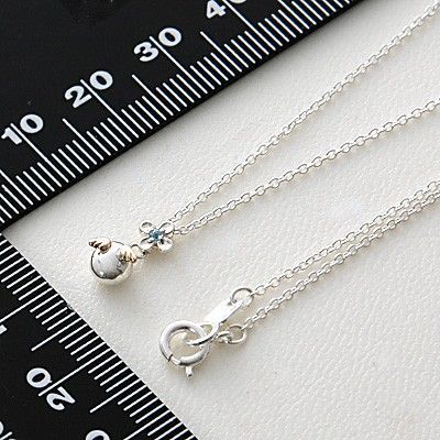 シルバーネックレス