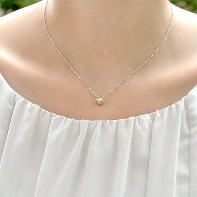 シルバーネックレス