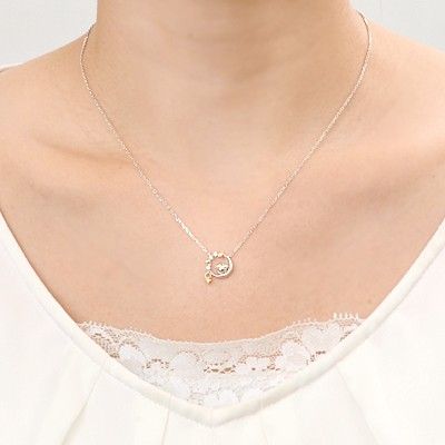 シルバーネックレス