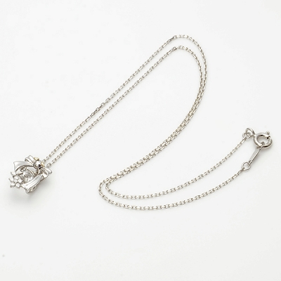 シルバーネックレス