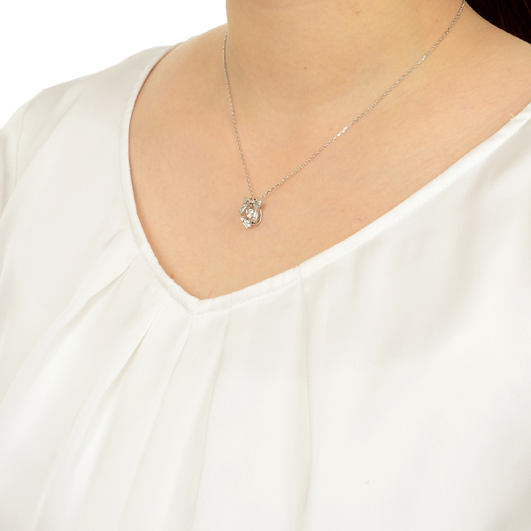 シルバーネックレス