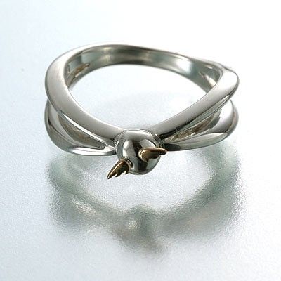 シルバーピンキーリング