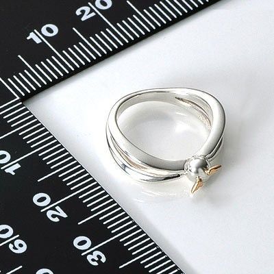 シルバーピンキーリング