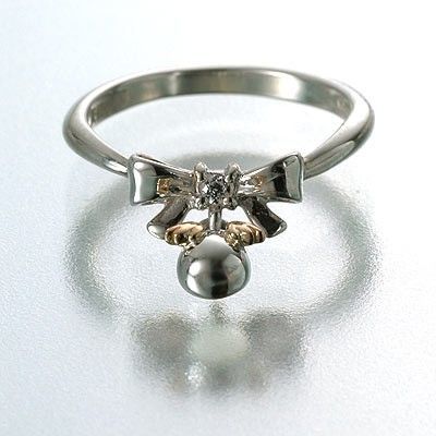 シルバーピンキーリング