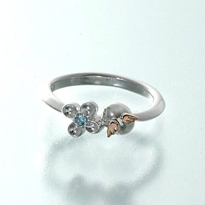 シルバーピンキーリング