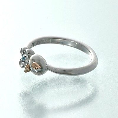 シルバーピンキーリング