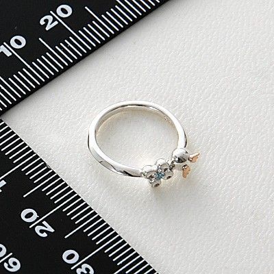 シルバーピンキーリング