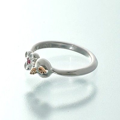 シルバーピンキーリング