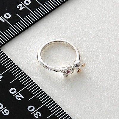 シルバーピンキーリング