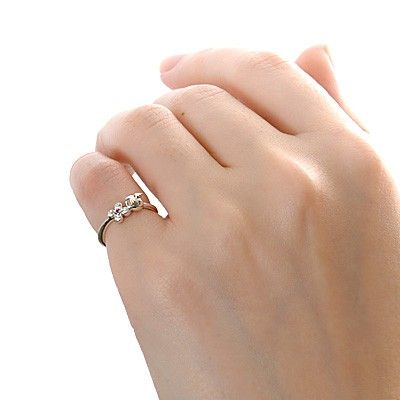 シルバーピンキーリング