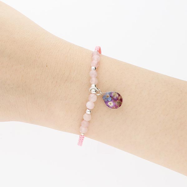 ビーズ・ストーンブレスレット