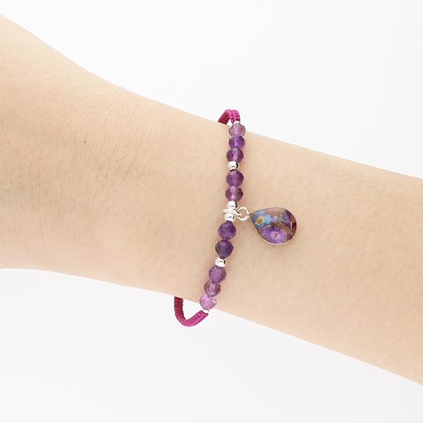 ビーズ・ストーンブレスレット