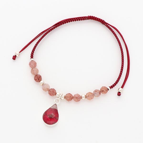 ビーズ・ストーンブレスレット