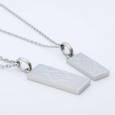 ステンレスペアネックレス