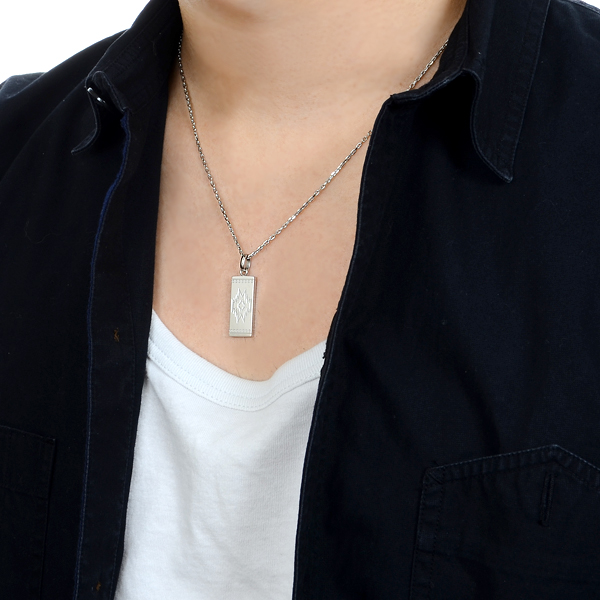 ステンレスペアネックレス