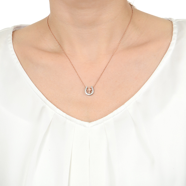 ステンレスペアネックレス