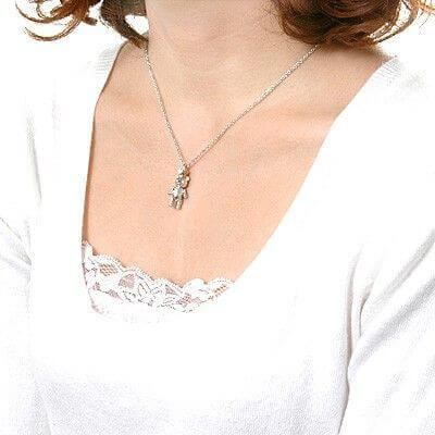 シルバーネックレス