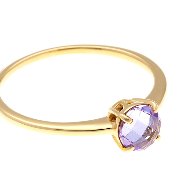 イエローゴールドリング