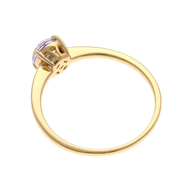 イエローゴールドリング