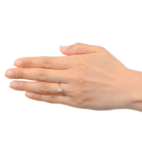 イエローゴールドリング