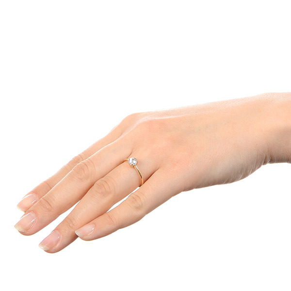 イエローゴールドリング