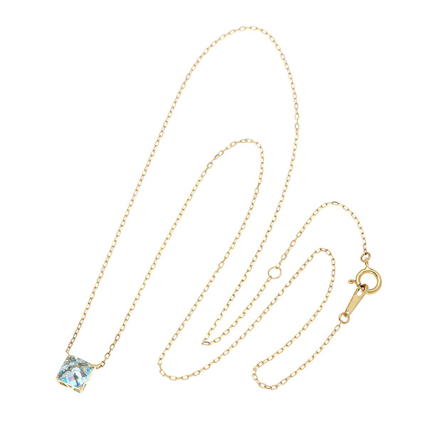 イエローゴールドネックレス