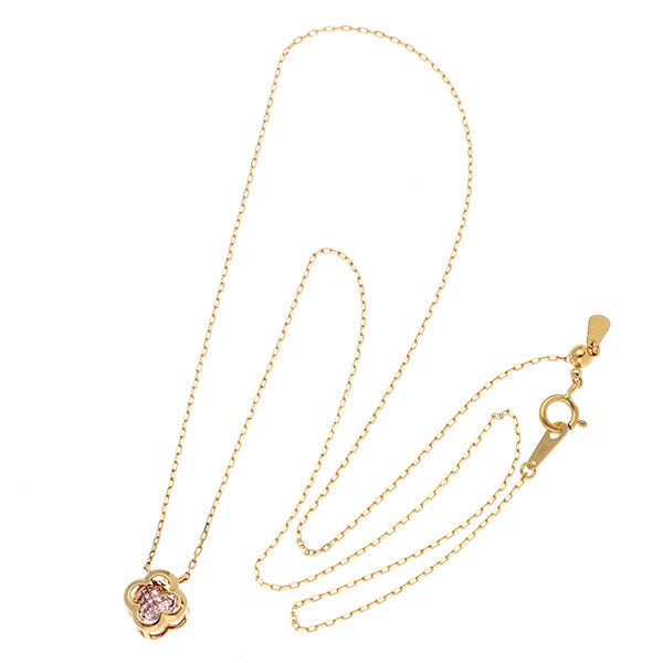 イエローゴールドネックレス