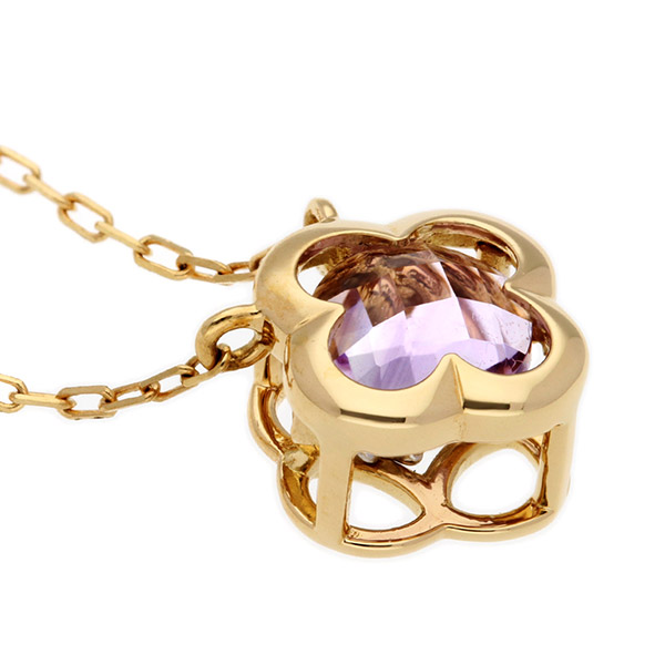 イエローゴールドネックレス