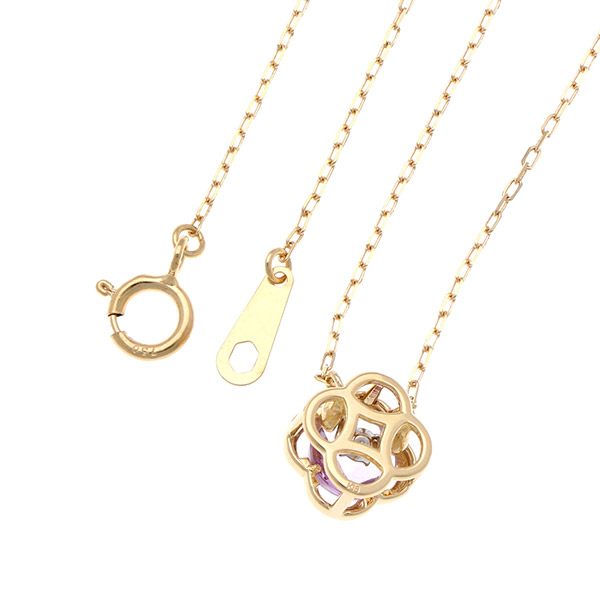 イエローゴールドネックレス