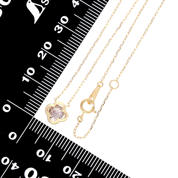 イエローゴールドネックレス