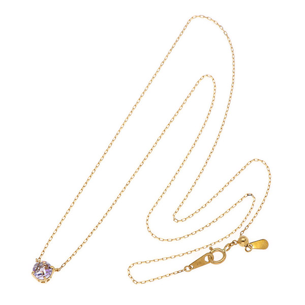 イエローゴールドネックレス