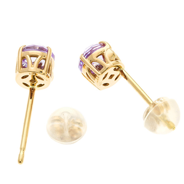 イエローゴールドピアス